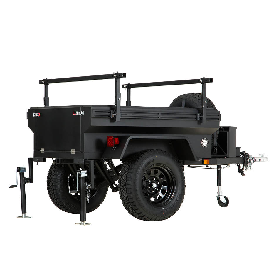 OVS Off Road Trailer - Military Style With Full Articulating Suspension 5x5 Bolt Pattern w/ Tires, Wheels and Brake Controller by OVS