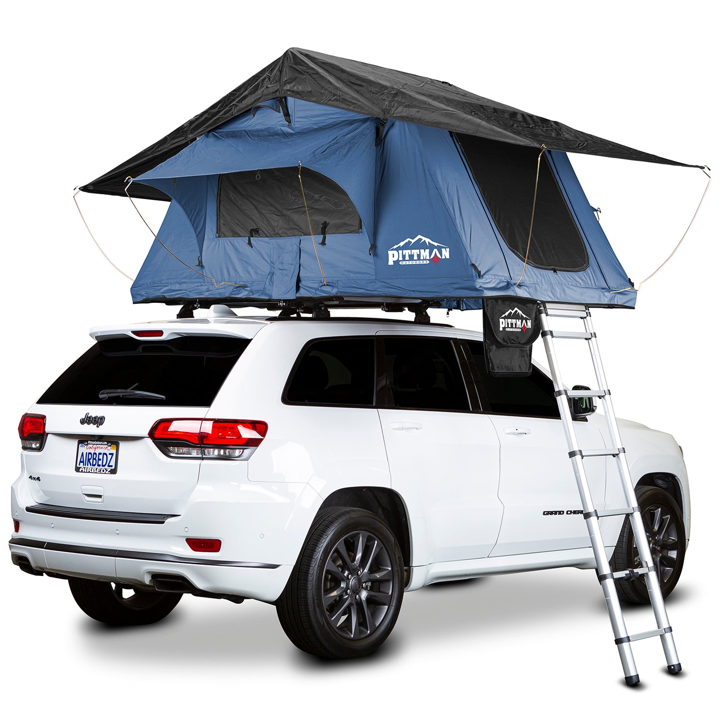 AirBedz TNT1.4 Series - Main Tent Color: Blue Black Trim - Rainfly Color: Black Blue Trim