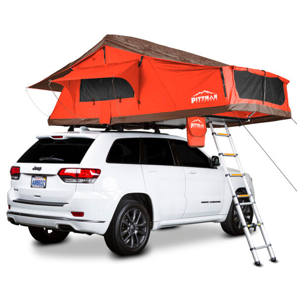 AirBedz TNT1.9Max Series - Main Tent Color: Orange Coffee Brown Coffee Brown Trim - Rainfly Color: Coffee Brown Orange Trim