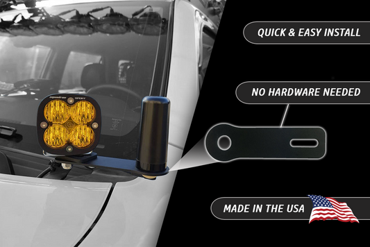 Rago Fabrication Ditch Light Bracket by Rago Fabrication