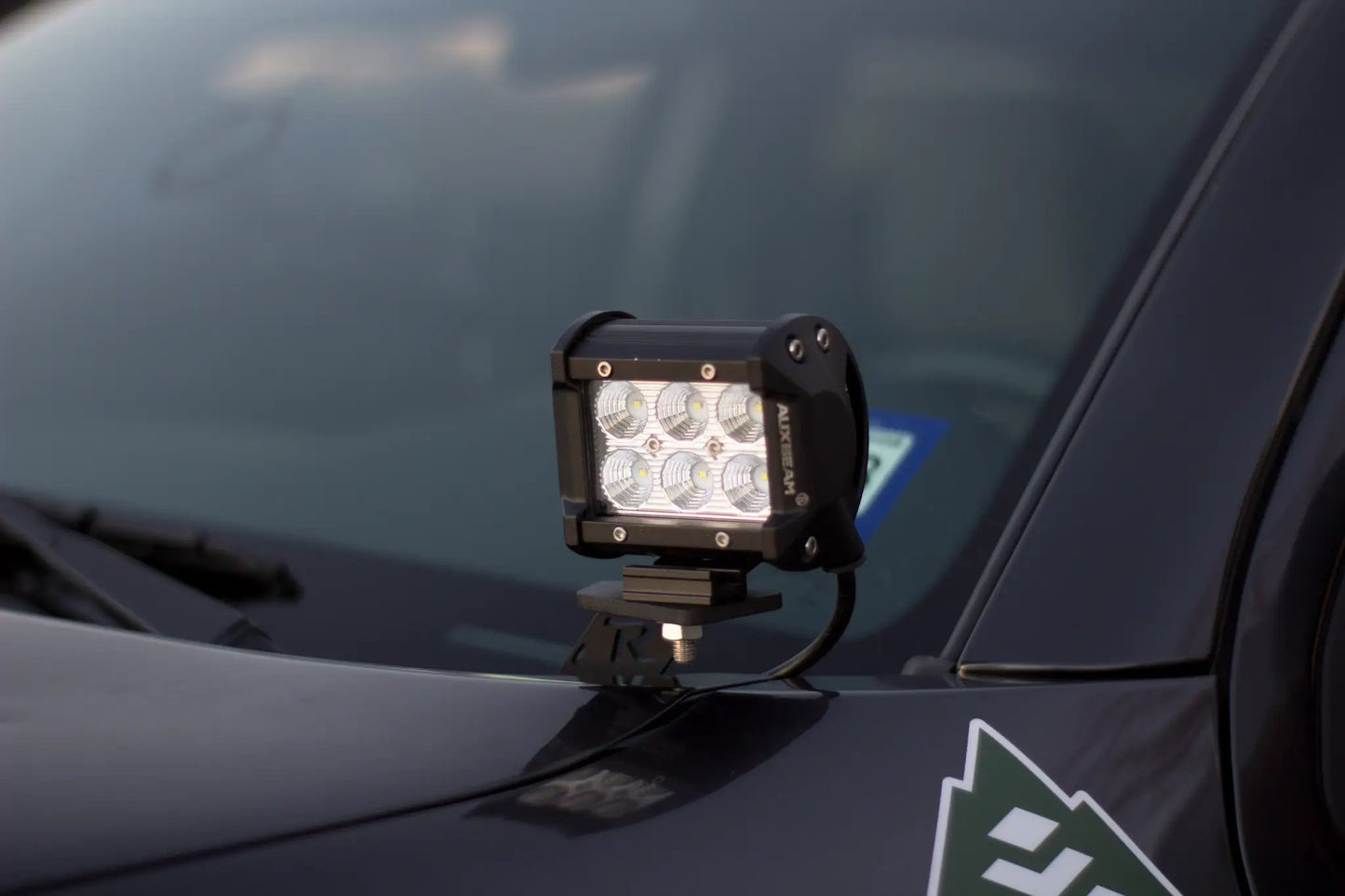Rago Fabrication 2005-2015 2nd Gen Toyota Tacoma Ditch Light Brackets by Rago Fabrication
