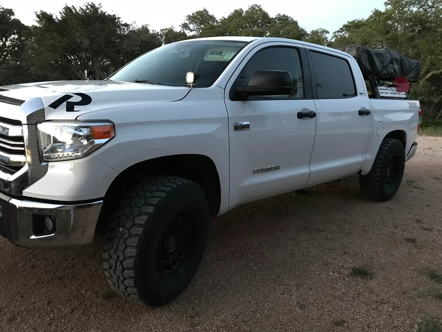 Rago Fabrication 2014-2021 3rd Gen Toyota Tundra Low-Pro Ditch Light Brackets by Rago Fabrication