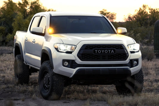 Rago Fabrication 2016-2023 3rd Gen Toyota Tacoma Low Pro Ditch Light Brackets by Rago Fabrication