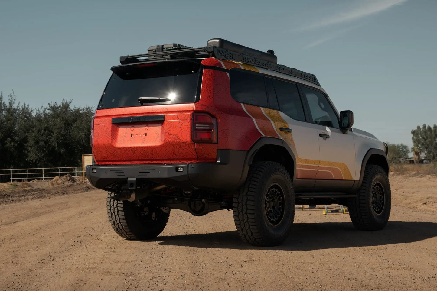 Rago Fabrication 2024 Toyota Land Cruiser Center Mount Rear Bumper by Rago Fabrication