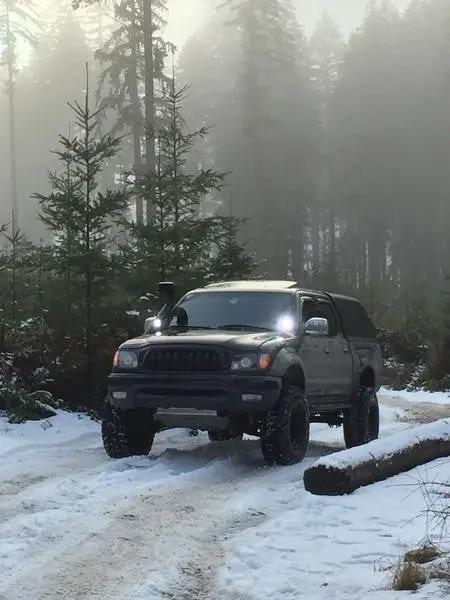 Rago Fabrication 1995-2004 1st Gen Toyota Tacoma Ditch Light Brackets by Rago Fabrication