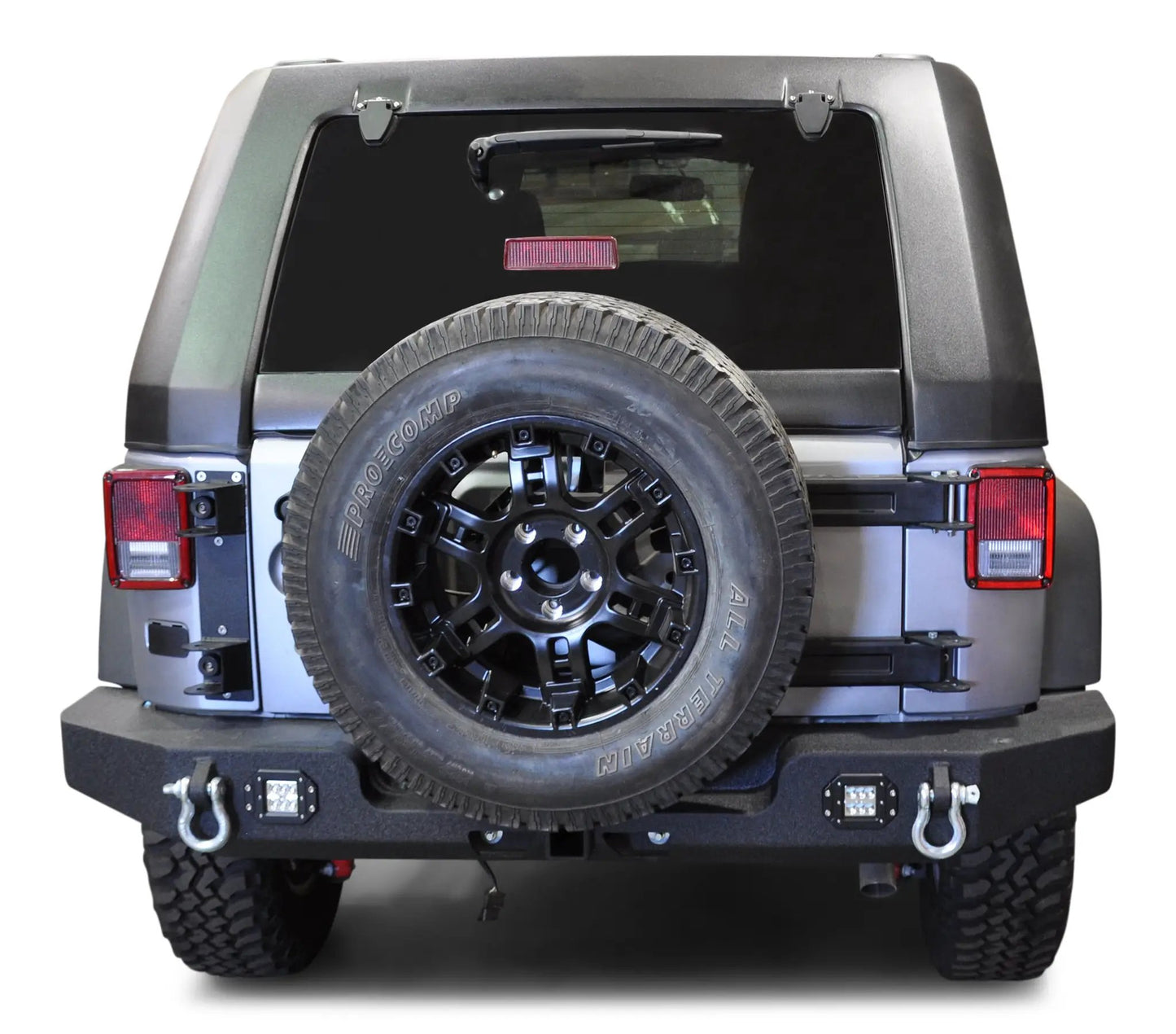 DV8 Offroad 07-18 Jeep JK Jeep Rear Full Size Bumper RS-11 by DV8 Offroad