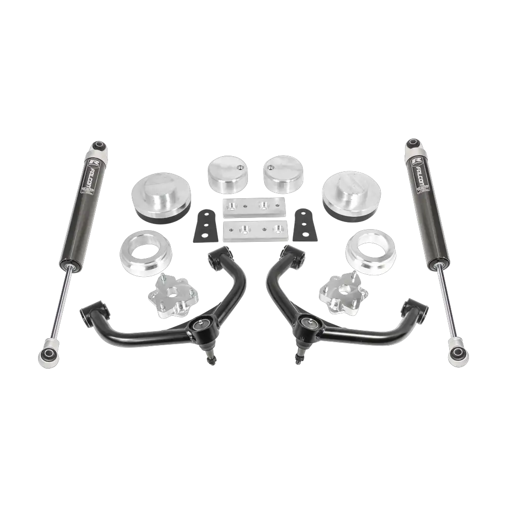 ReadyLift 4" SST Lift Kit - Dodge Ram 1500 4WD 2009-2023 Classic With Falcon 1.1 Monotube Rear Shocks by ReadyLift
