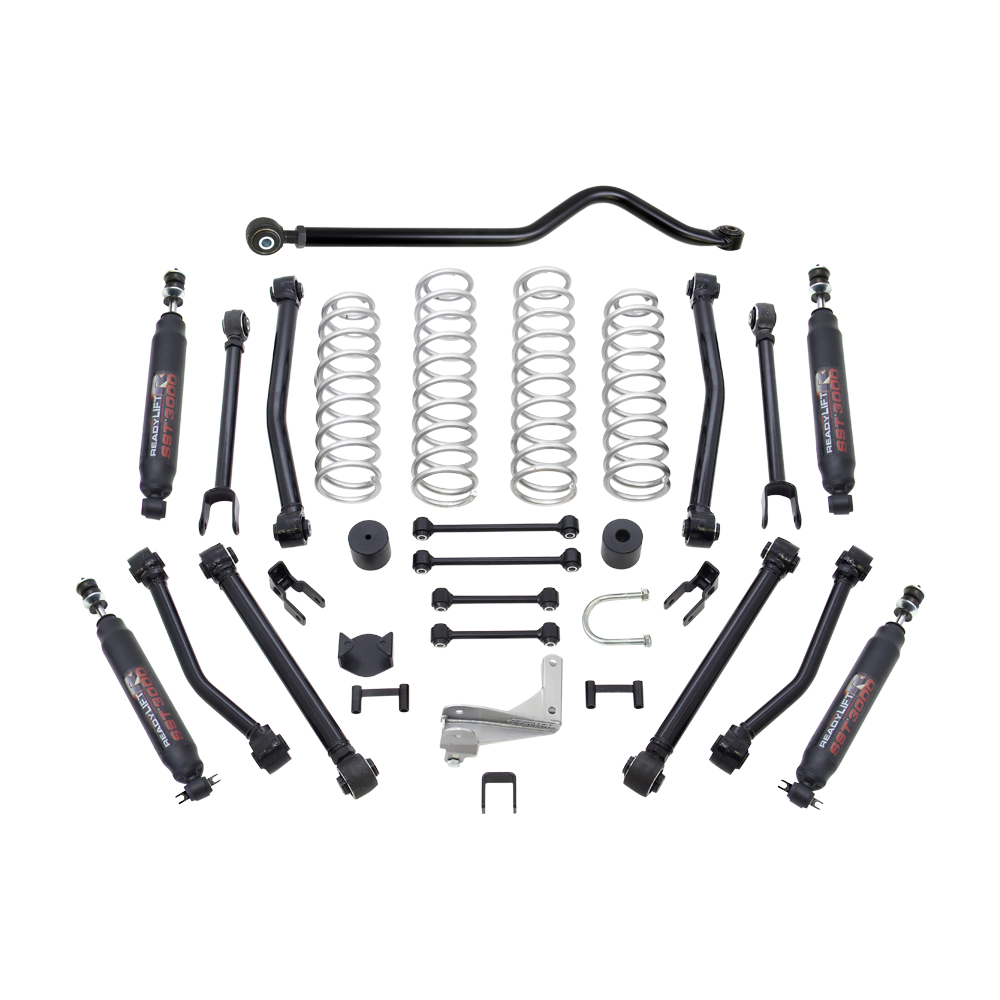 ReadyLift 4" Terrain Flex 8-Arm Lift Kit With SST3000 Shocks - Jeep JK Wrangler 4WD 2007-2018