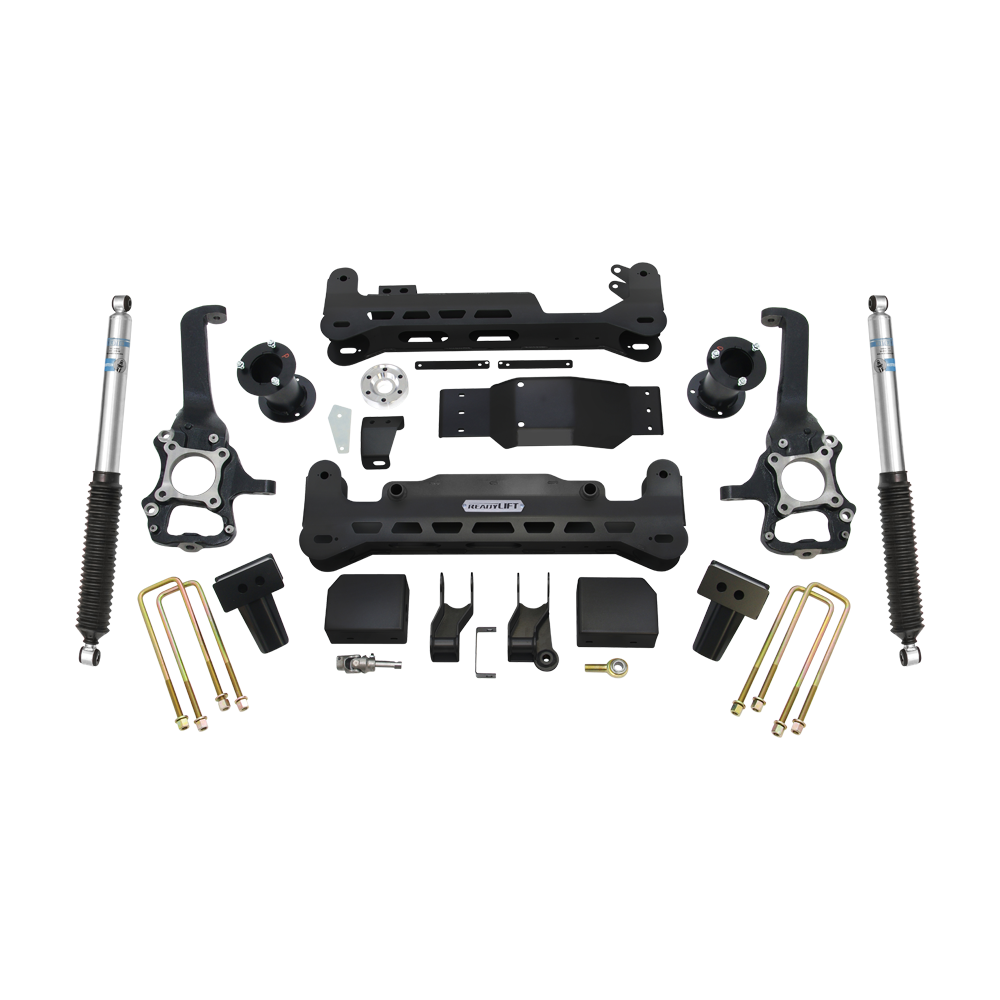 ReadyLift 7" Lift Kit - Ford F-150 4WD W/ Bilstein Rear Shocks 2015-2020 by ReadyLift