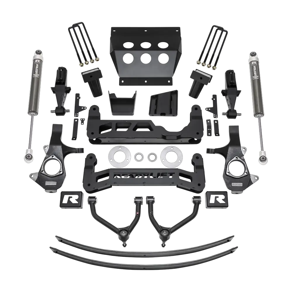 ReadyLift 9" Lift Kit - GM Silverado / Sierra 1500 - 2014-2016 W/ Cast Steel Suspension With Falcon 1.1 Monotube Shocks by ReadyLift