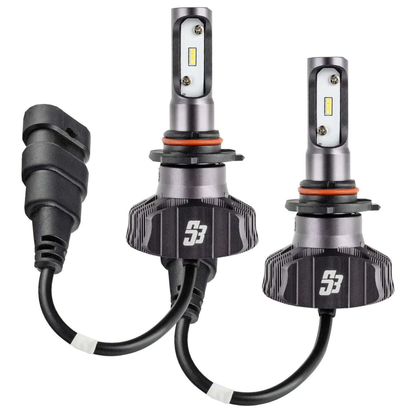 Oracle Lighting The H10 S3 LED Headlight Bulb Conversion Kit is made from a 6160 aluminum housing with a double layer copper PCB. Packed in a low profile design to help reduce fitment issues and has the industry leading luminous efficacy. by Oracle Lighting