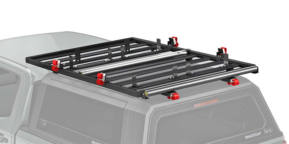 RSI SmartCap Roller Rack Mid-Size EVO, EVOa, and EVOc Applications 5 Foot Short Bed SmartCap by RSI SmartCap
