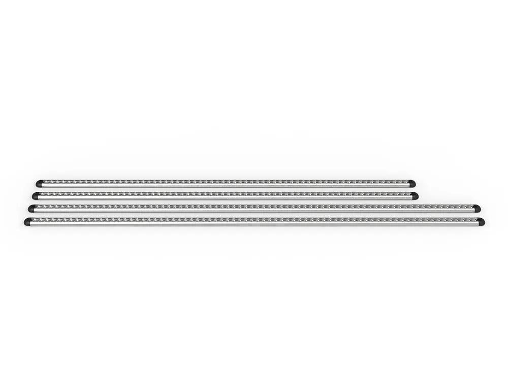 Flatline Van Co. Sprinter Bed Bracket 170" L-Track Silver by Flatline Van Co.
