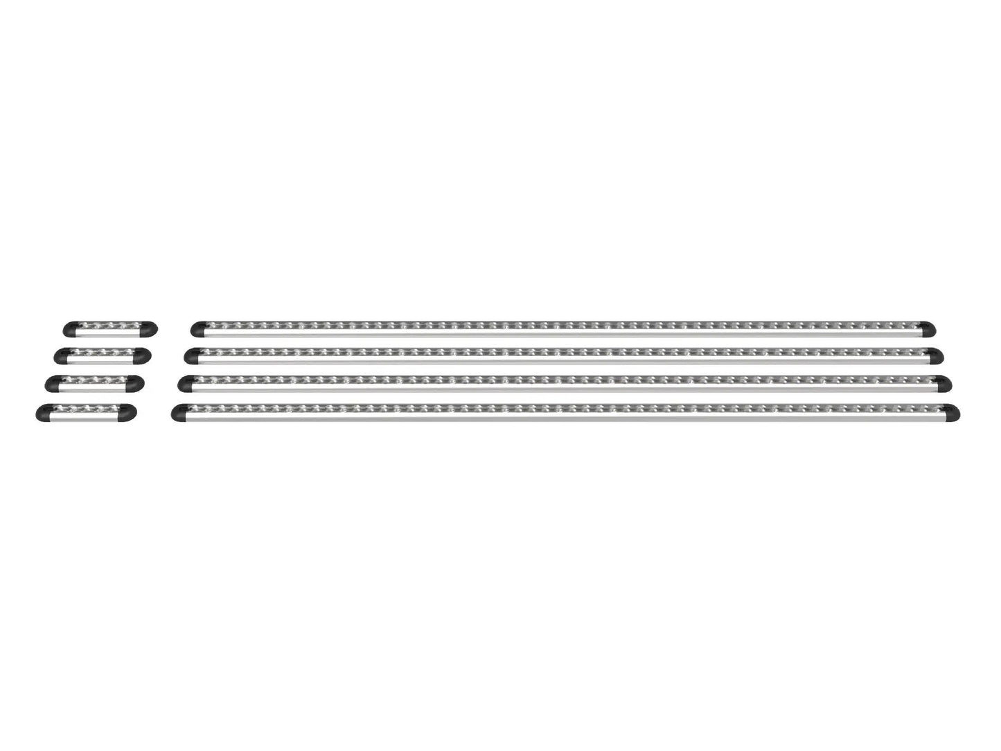 2015-2025 Ford Transit Bed Bracket 148 HR L-Track Silver by Flatline Van Co.