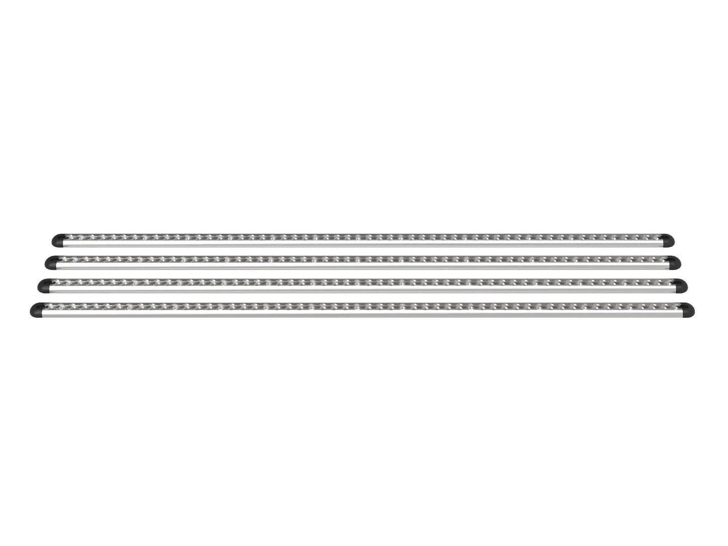 2015-2025 Ford Transit Bed Bracket 148 MR L-Track Black by Flatline Van Co.