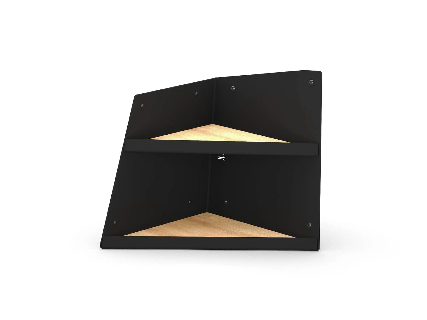 Flatline Van Co. Left Hand Angled Shelf - Black by Flatline Van Co.