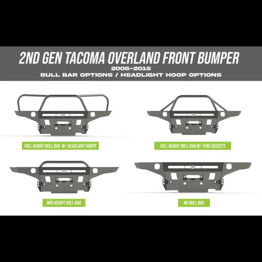 C4 Fabrication Tacoma Overland Series Front Bumper / 2nd Gen / 2005-2011 by C4 Fabrication