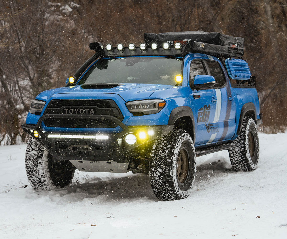 Силовые пороги Toyota Tacoma Overland на болтах | 2005-2023