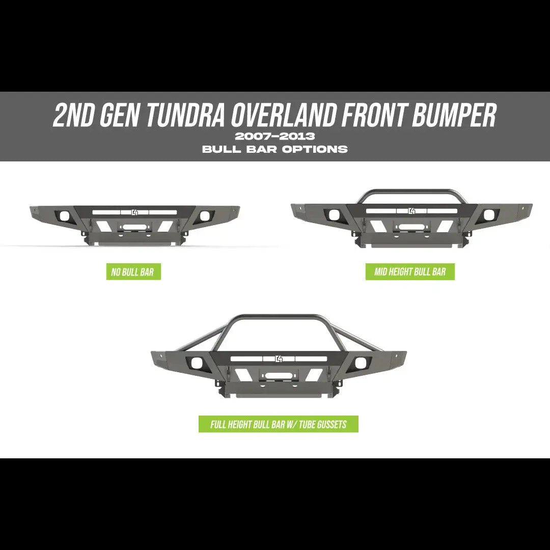 C4 Fabrication Tundra Overland Series Front Bumper / 2nd Gen / 2007-2013 by C4 Fabrication