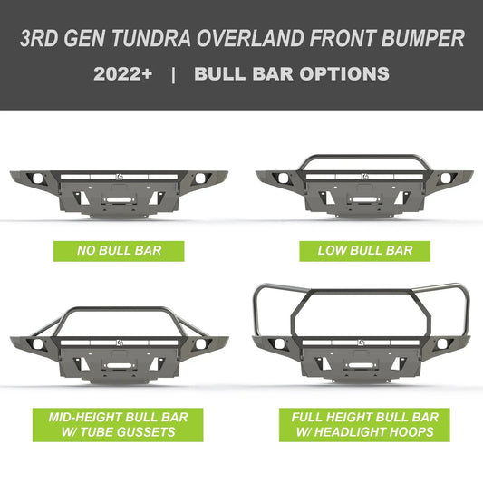 C4 Fabrication Tundra Overland Series Front Bumper / 3rd Gen / 2022+ by C4 Fabrication