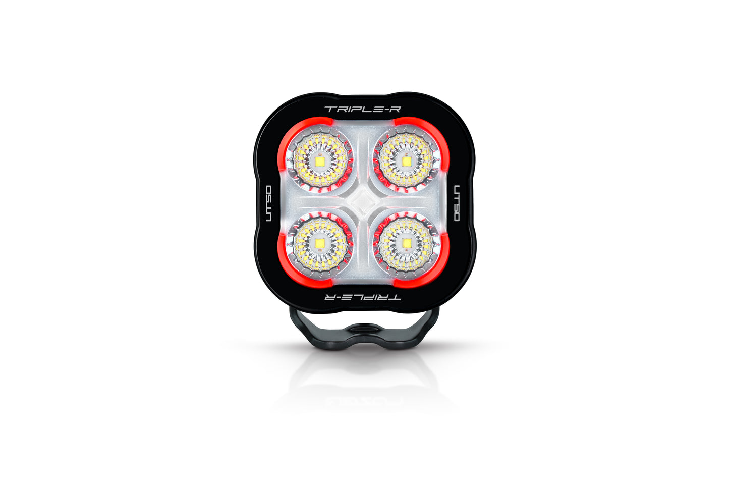 TRIPLE-R-LIGHTS The Utility-50 is able to deliver more than just a high-performance work light. A version of the Utility-50 is available with integrated red tail-light function, Beacon function, or both!