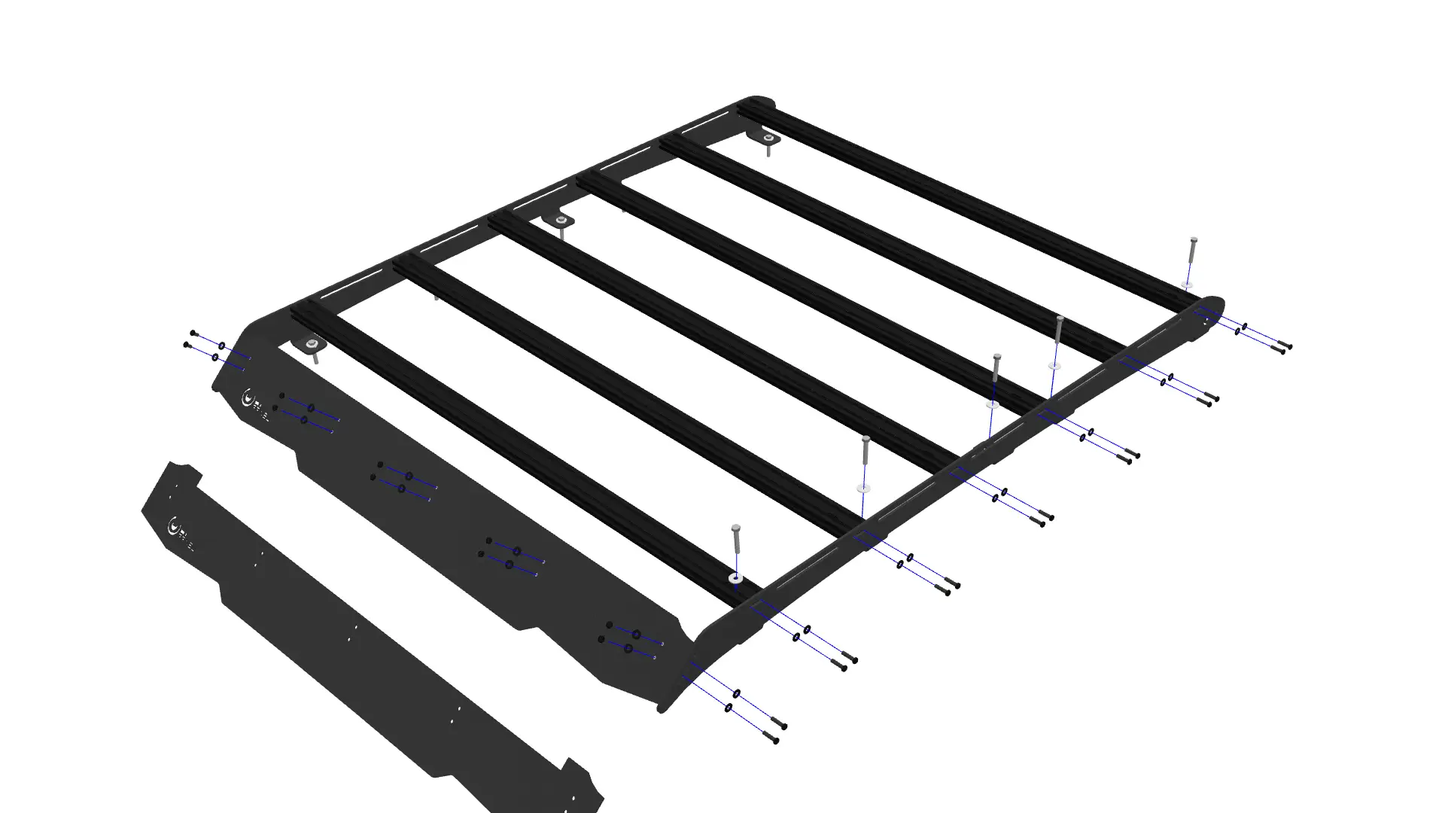 CBI Polaris Xpedition Adventure 2 Seat Roof Rack | 2024 by CBI