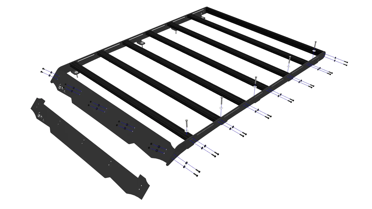 CBI Polaris Xpedition XP 5 Seat Roof Rack | 2024 by CBI