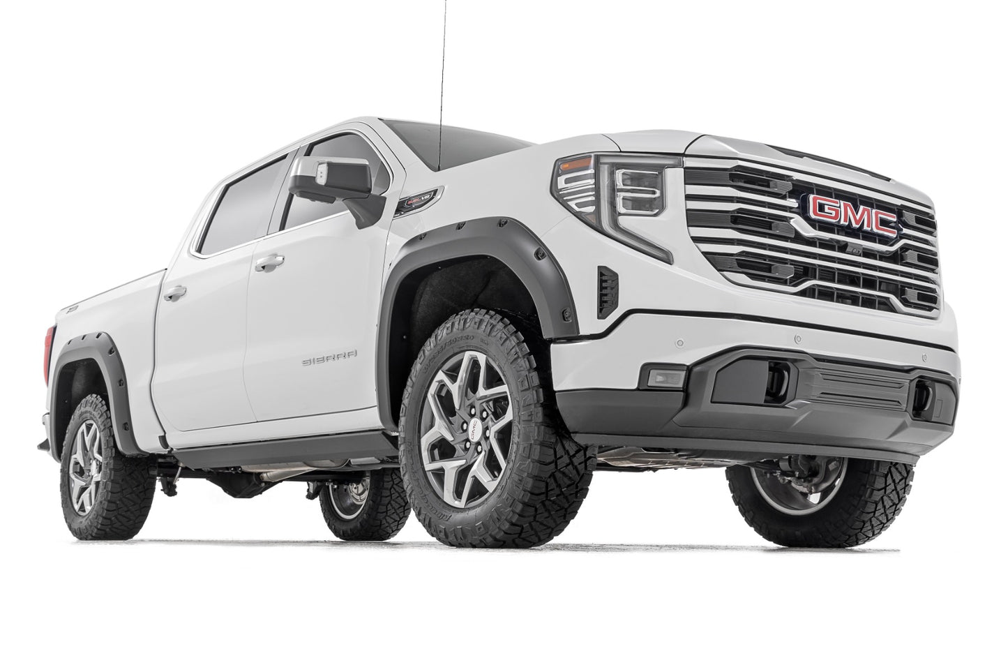 Расширители арок Pocket Fender Flares | G9K Satin Steel | GMC Sierra 1500 2WD/4WD (2019-2026)