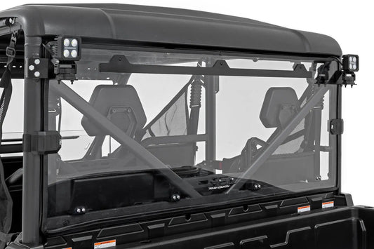Rough Country LED Light Kit | Rear Mount | 2" Black Pair | White DRL | CFMOTO UFORCE 1000 by Rough Country