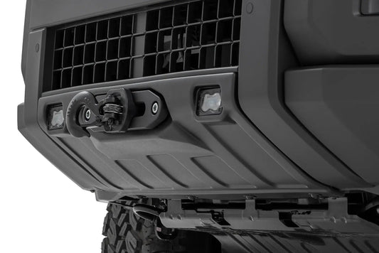 Rough Country Hidden Winch Mount | Yellow SAE | PRO1200S | Toyota Land Cruiser 4WD (2024-2025) by Rough Country