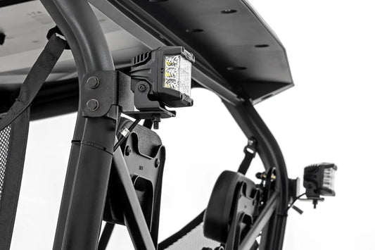 Rough Country LED Light Kit | Rear Mount | 2" Black Pair | Segway 570 F by Rough Country