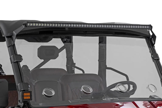 Rough Country LED Light Mount | 50" Black Single Row | CFMOTO UFORCE U10 Pro by Rough Country