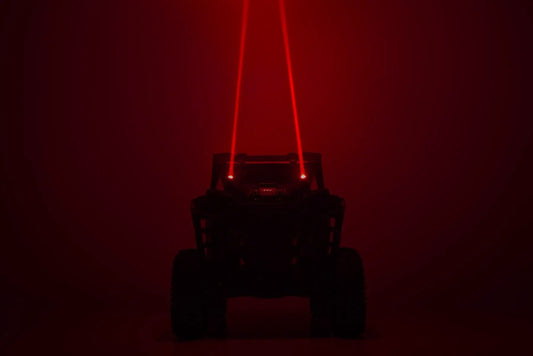 Rough Country Laser Whip Light Kit | RGBW | 1200 Lumens | Pair by Rough Country