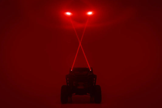 Rough Country Laser Whip Light Kit | RGBW | 2400 Lumens | Pair by Rough Country