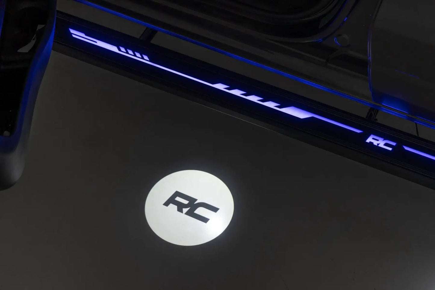 Rough Country Multi-Color LED Running Boards | 4-Door | Ford Bronco 4WD (2021-2025) by Rough Country