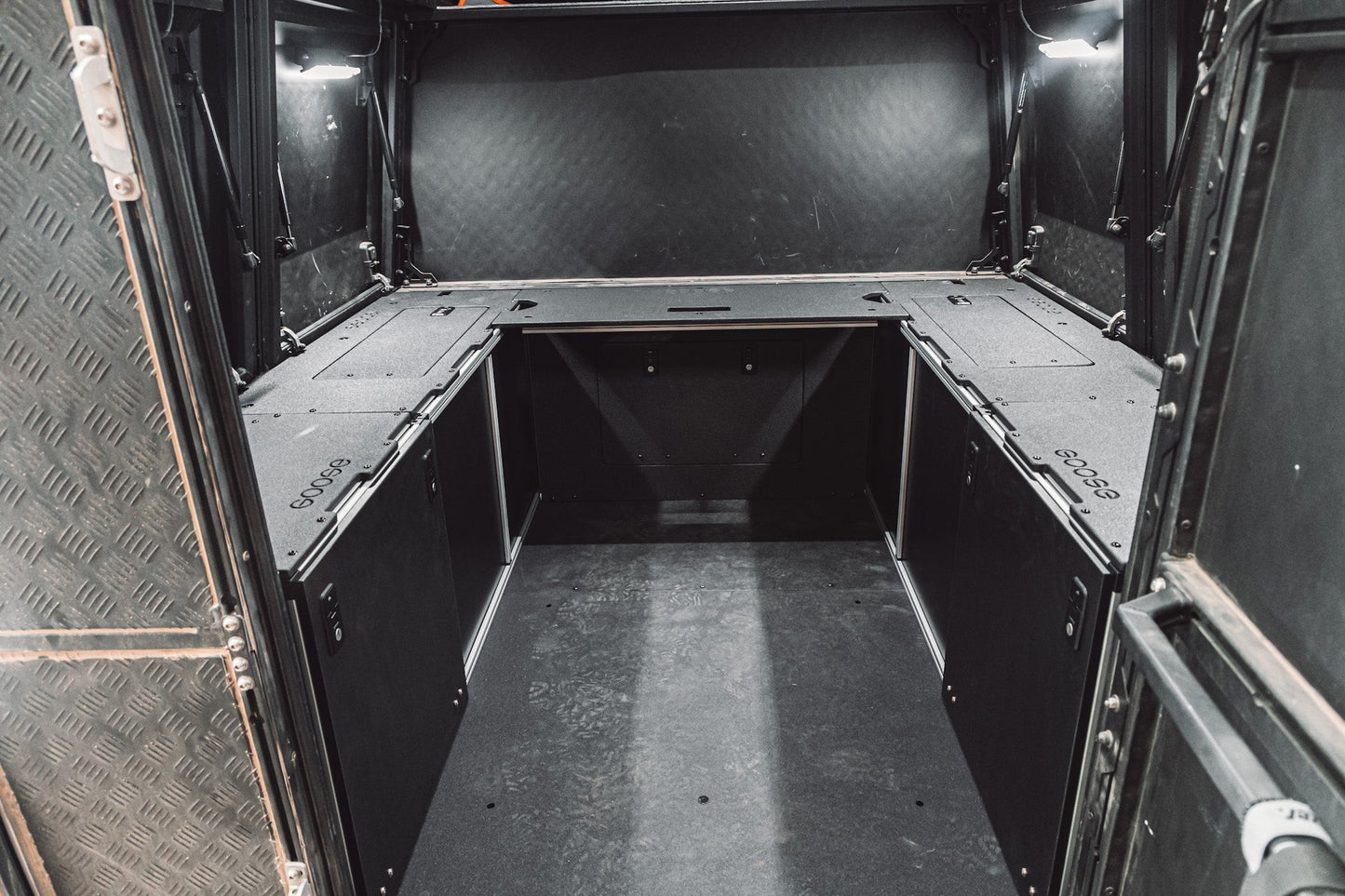 Alu-Cab Alu-Cabin Canopy Camper - Ram 1500 (DT) / 1500 TRX 2019-Present 5th Gen. - Rear Power Management Module by Goose Gear
