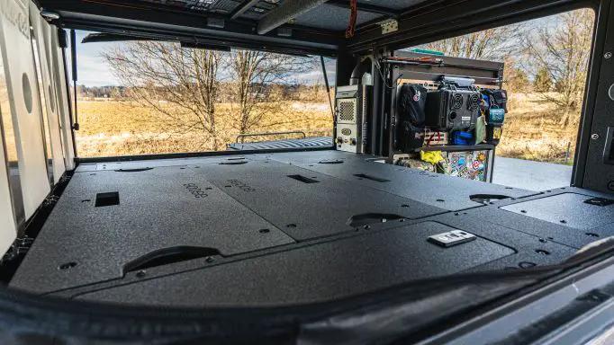Alu-Cab Alu-Cabin Canopy Camper - Sleep Deck Panel - Utility Module to Utility Module - 5'5" Bed Extension by Goose Gear
