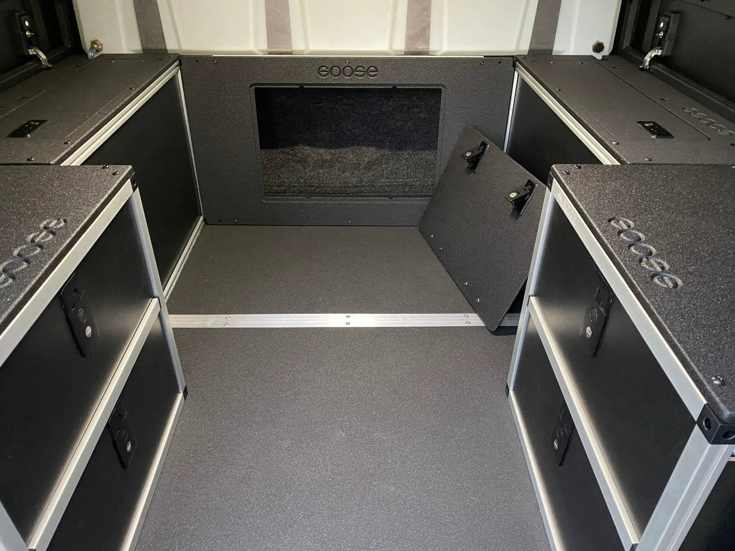 Alu-Cab Canopy Camper - Jeep Gladiator 2019-Present JT - Lower Bulkhead Panel by Goose Gear
