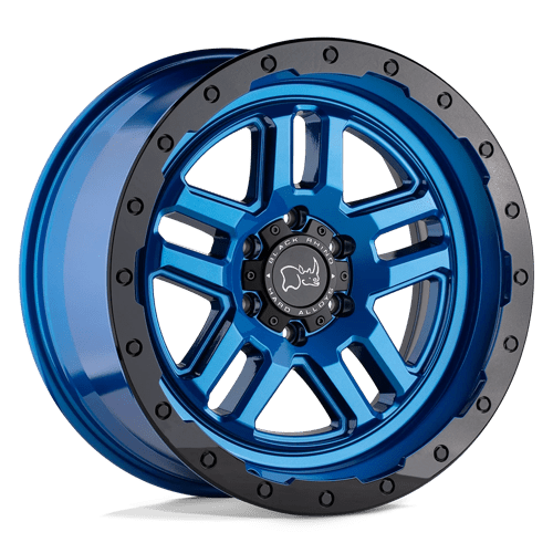 Black Rhino Hard Alloys BR BARSTOW 20X9.5 6X135 +12 87 BLUE/BLK by Black Rhino Hard Alloys