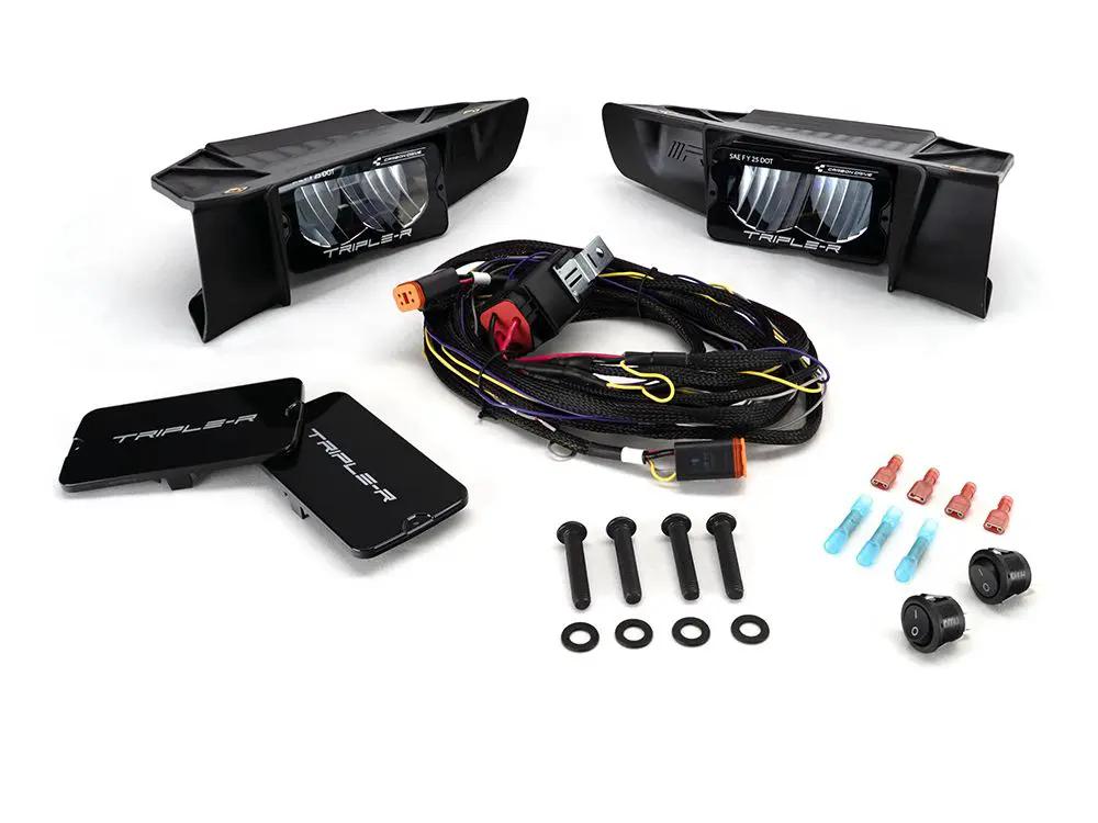 TRIPLE-R-LIGHTS Ford Bronco (2022+) - Fog Light Upgrade Kit (BK-USBRON-01K) by TRIPLE-R-LIGHTS
