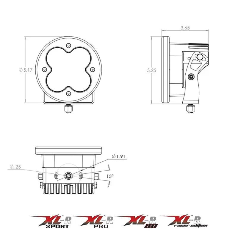 Baja Designs BAJ XL R 80 Light Pods by Baja Designs