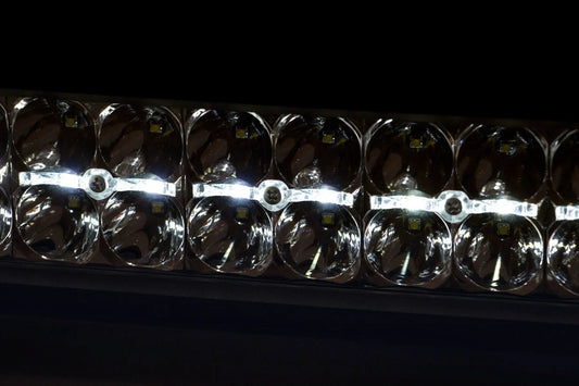 Rough Country 20 Inch Chrome Series LED Light Bar | Dual Row | Cool White DRL by Rough Country
