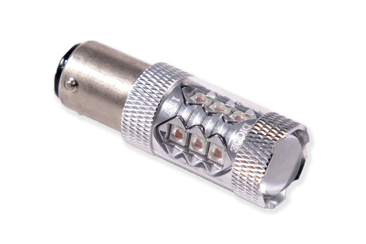 Diode Dynamics Add more light output and a modern appearance to your vehicle with the 1157 XP80 turn signal bulb. This is the brightest self-contained automotive LED bulb on the market.