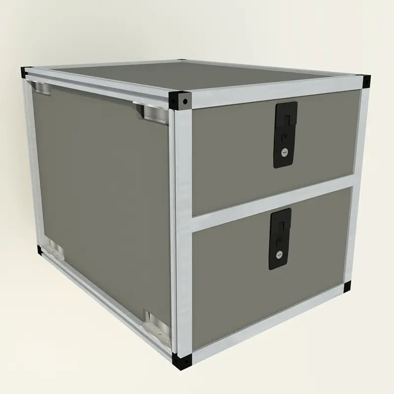 Double Drawer Module - 15 3/16" Wide x 28" Depth by Goose Gear