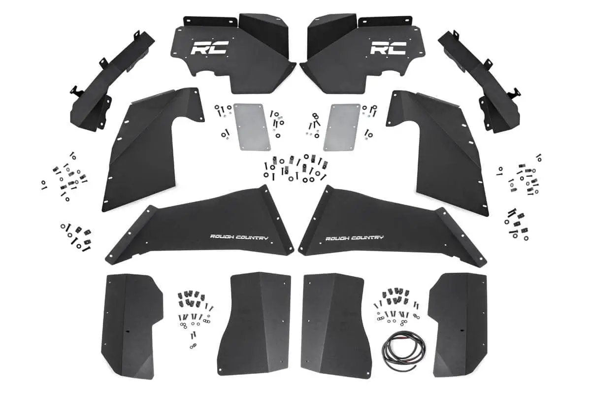 Rough Country Inner Fenders | FR & RR | Vertex | Jeep Wrangler JK/Wrangler Unlimited (07-18) by Rough Country