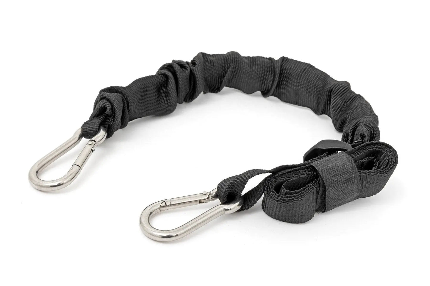 Rough Country Elastic Straps | Carabiner Ends | 1" X 6' | Pair by Rough Country