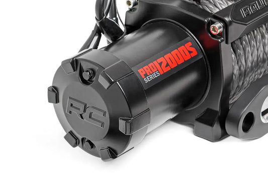 Rough Country 12000-Lb Pro Series Winch | Synthetic Rope by Rough Country