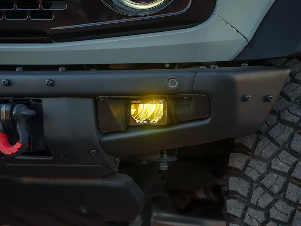 TRIPLE-R-LIGHTS Ford Bronco (2022+) - Fog Light Upgrade Kit - BK-USBRON-02K by TRIPLE-R-LIGHTS