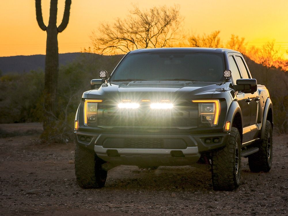 TRIPLE-R-LIGHTS Ford F-150 Raptor (2021-2023) - Grille Mount Kit - GK-USFR-DRIVE-14K