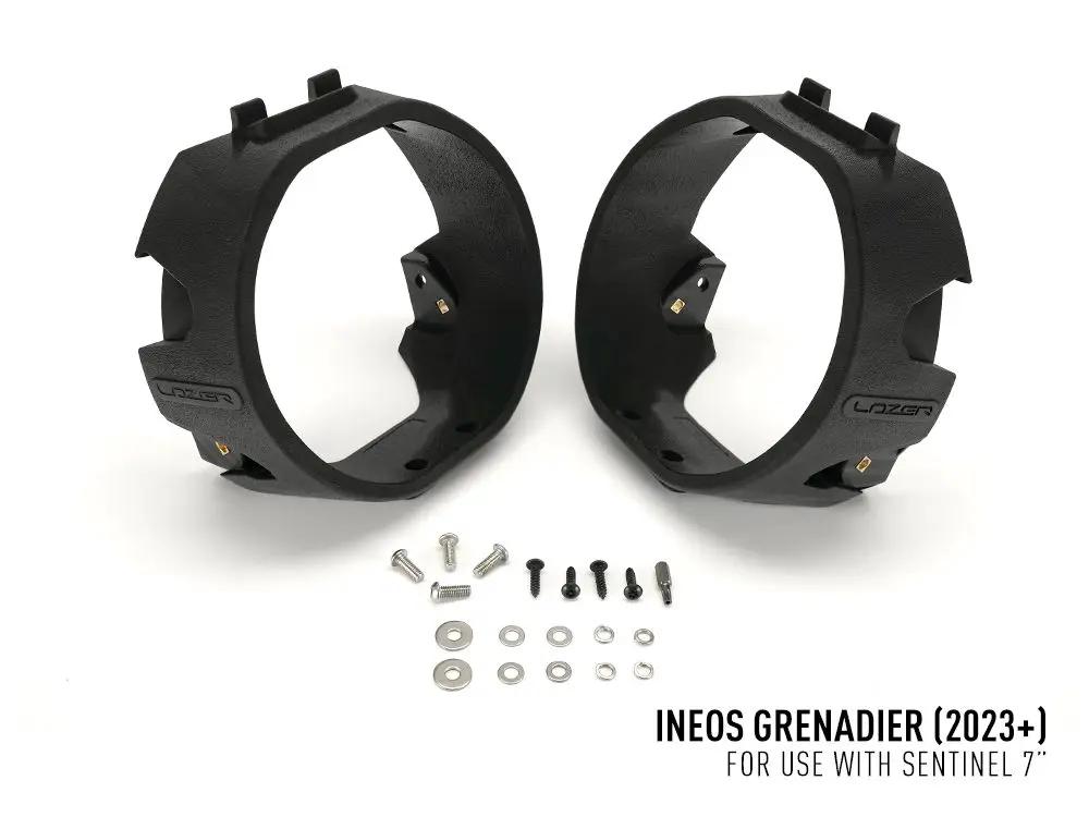 TRIPLE-R-LIGHTS INEOS Grenadier Grille Kit - GK-GREN-ELITE-YLW-02K by TRIPLE-R-LIGHTS